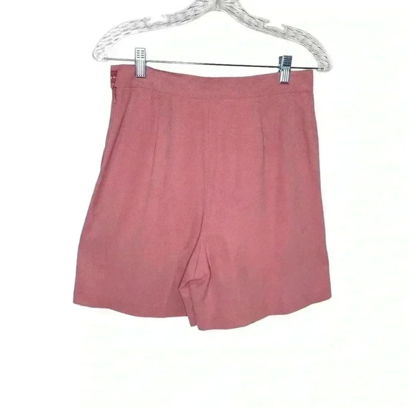 Tommy Bahama 100% silk blush/mauve shorts size 6 coquette - Picture 2 of 3